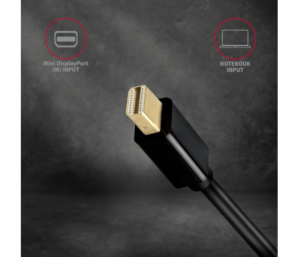 Axagon RVDM-HI14N Mini DisplayPort - HDMI adapter, 4K/30Hz - 1485477 - zdjęcie 6